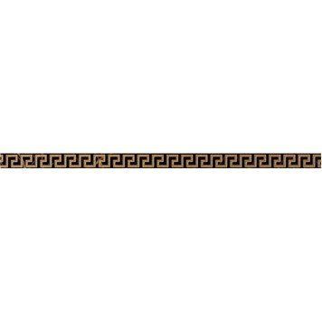 Керамограніт Versace Fascia greca nero 2,7x58,5 G0240753 фото