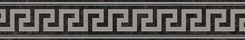 Керамограніт Versace Fas.grec.lap nero/pla 9,8x60 G0047271 фото