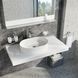 Умивальник Керамічний Ravak Ceramic 550 O Slim Білий XJX01155001 фото 6
