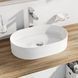 Умивальник Керамічний Ravak Ceramic 550 O Slim Білий XJX01155001 фото 4