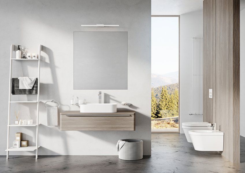Умивальник Керамічний Ravak Ceramic 550 R Slim Білий XJX01155002 фото