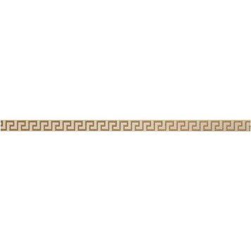 Керамограніт Versace List.greca beige sab 2,7x58,5 G0240244 фото