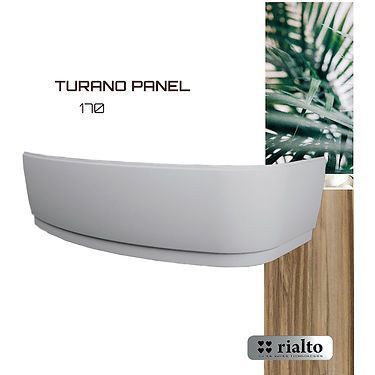 Ванна аэромассажная WGT Rialto Turano R 1705x1020x700 мм AERO LINE BT-WGT-RIA-TUR-R-170-AERO фото