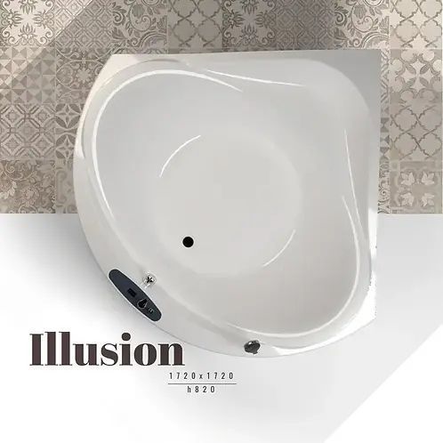 Ванна WGT Illusion 173x173см WGT-ILL-173 фото