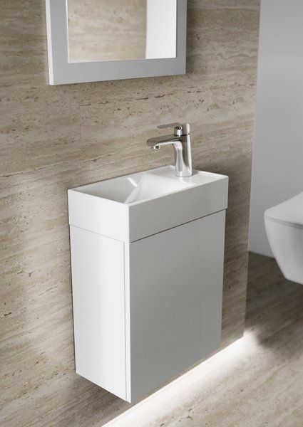 Умивальник Керамічний Ravak Veda Slim 400 Білий XJX01240000 фото
