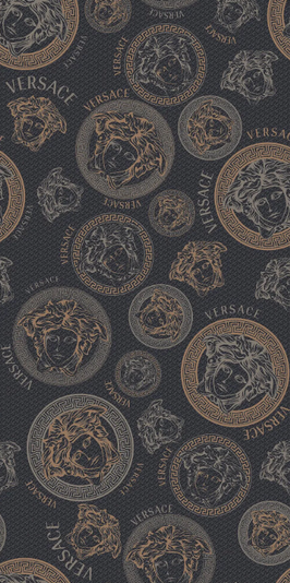 Керамограніт Versace Icons logo black ret 60x120 G28310 фото