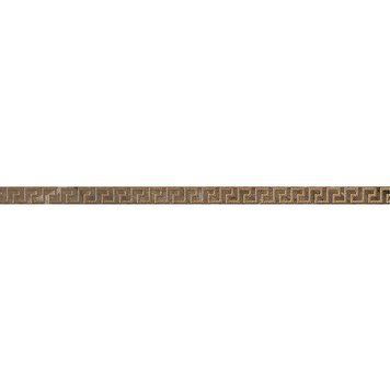 Керамограніт Versace List.greca marron sab 2,7x58,5 G0240247 фото