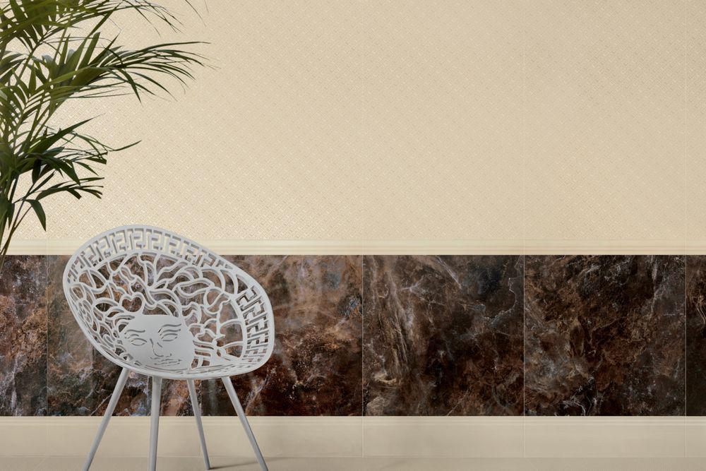 Керамограніт Versace Icons logo cream ret 60x120 G28312 фото