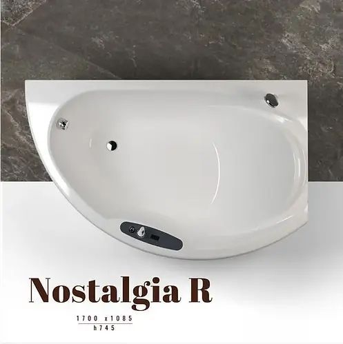 Ванна WGT Nostalgia R 170x108см WGT-NOS-170R фото
