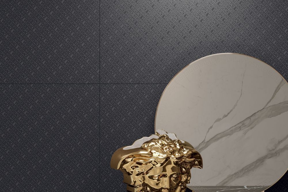 Керамограніт Versace La.gr.sign black nat r 60x120 G28300 фото