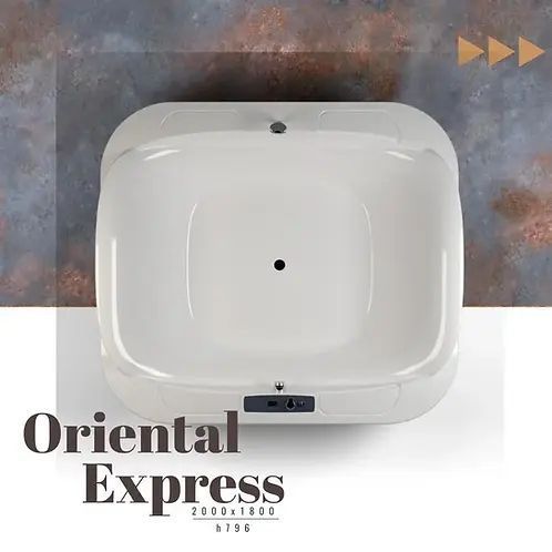 Ванна WGT Oriental Express 200х180см WGT-ORE-200 фото