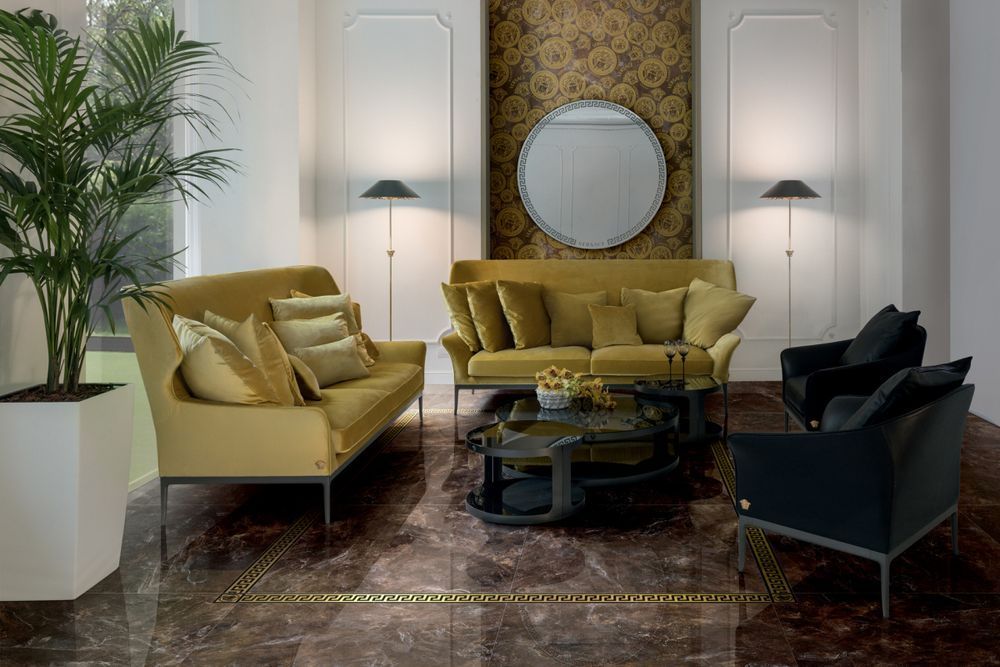Керамогранит Versace Maximvs gala.brown lux r 60x120 G67586 фото