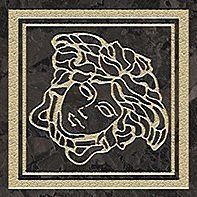 Керамограніт Versace Toz.med.lap nero/oro 9,8x9,8 G0047290 фото