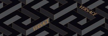 Керамограніт Versace Icons fasgre blac ret 20x60 G0028360 фото