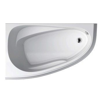 Ванна асиметрична Cersanit Joanna New 160x95 см ліва з ніжками S301-170 фото