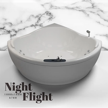 Гидромассажная ванна WGT Spa Night Flight 180x180см BT-WGT-SPA-NIG-180 фото