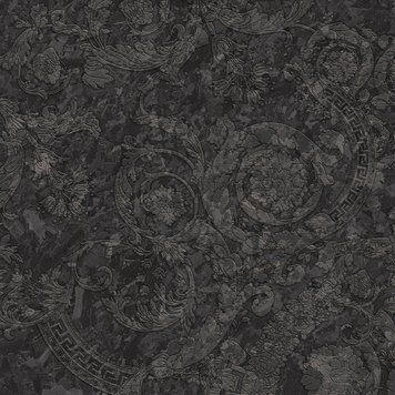 Керамограніт Versace Meteorite mega nero r 60x60 G0047030 фото